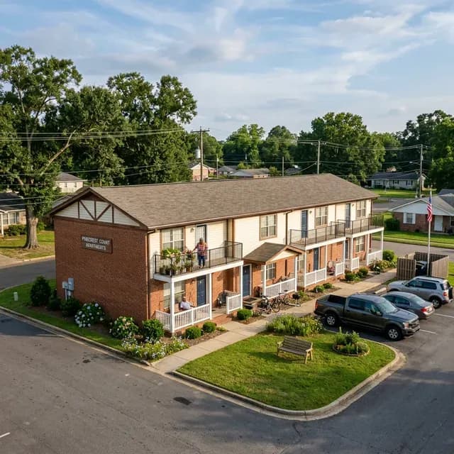 Supportive housing community apartment