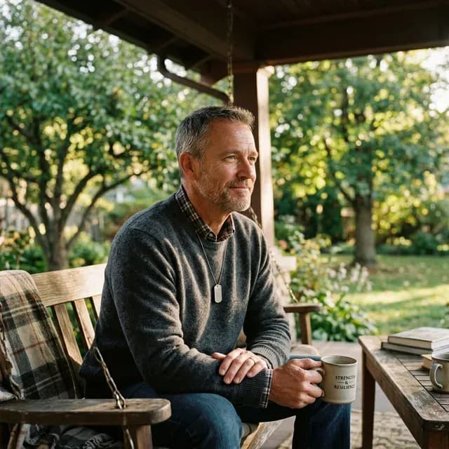 Veteran connecting with outpatient mental health services