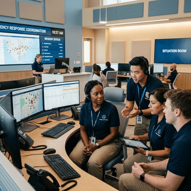 Community partners in crisis response network