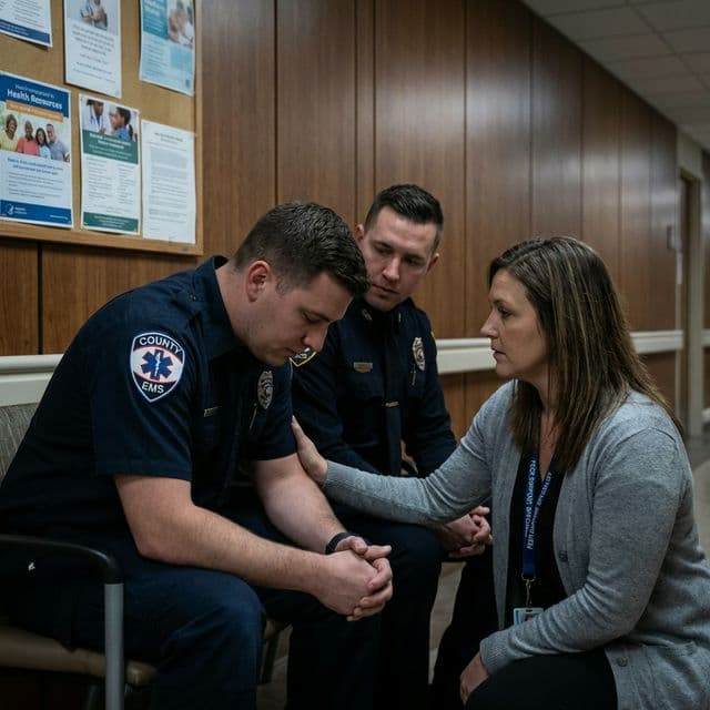 Crisis support for first responders