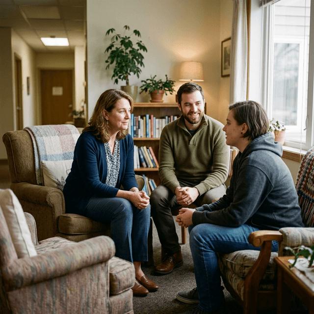 Mobile crisis team responding in community